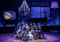 The cast of Music Theatre Works' Cats at North Shore Center for the Performing Arts.