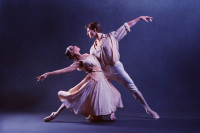 Anais Bueno and Stefan Gonçalvez in Joffrey Ballet's American Icons.