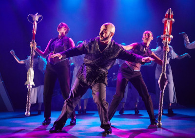 (left to right) Aimee Chase, Mark Yonally and Heather Latakas in "Changes" at Stage 773