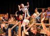Jessie Fisher as Narrator in "Every Brilliant Thing," playing at Writers Theatre through January 5.