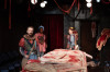 (L to R): William Delforge, Cameron Austin Brown and Hannah Rhode in GARY: A SEQUEL TO TITUS ANDRONICUS, from Redtwist Theatre, by Taylor Mac and directed by Steve Scott, now playing through June 1st.