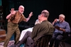 L-R: Rian Jairell, Liz Cloud, Robert Tobin (back to camera), Mike Rogalski.