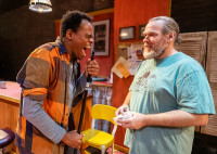 L-R: John N. Williams, Scott Westerman in Superior Donuts.