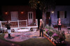 (L-R) Kelli Walker, Bryan Burke, Richard Gomez, Sofia Tew in Buffalo Theatre Ensemble’s ‘Native Gardens’.