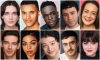 The cast of Kokandy Productions' A Clockwork Orange: A Play with Music includes (top, left to right) Hannah Antman, Robert Hunter Bry, Colin Callahan, Jamille Calixte and Sydney Genco with (bottom, left to right) Ben Harmon, Jaiden Lindsey, Reilly Oh, Tommy Thams and Lizzie Williams.