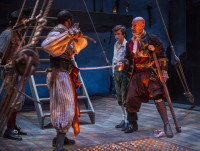 Jolly Roger, Booty and Ratty Seadogs - Yo Ho Ho for "Treasure Island" at Lookingglass!