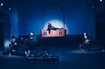 (L to R) Jamia Amira Taylor, Rashaad A. Bond, Aida Palma Carpio, Gustavo Duran, Venice Averyheart, Kyle Johnson, James Macapagal, Nina Mae Vidal Howard