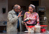 Anish Jethmalani and Tina Muñoz Pandya in "Dhaba on Devon Avenue," at Writers Theater through July 27.