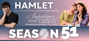 HAMLET and THE IMPORTANCE OF BEING EARNEST - Chicago Parks - Through August 15th