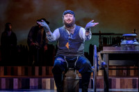 Sam Nachison (Tevye) in FIDDLER ON THE ROOF, presented by Music Theater Works, now playing at the North Shore Center for the Performing Arts in Skokie through August 17.
