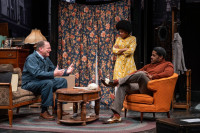 (Left to Right) Vincent Teninty, Martasia Jones, and Brian Keys Raisin in the Sun' at Court Theatre.