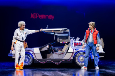 Don-Stephenson-and-Caden-Brauch as Doc Brown and Marty McFly