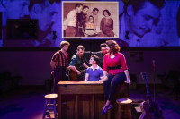 The cast of Million Dollar Quartet at Stolp Island Theatre