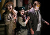 Deacon Leer, Sarah Franzel and Mitchell Jacson in The Conspirators "Duck Soup," running through November 23, 2025 at Stars &amp; Garters in Chicago.